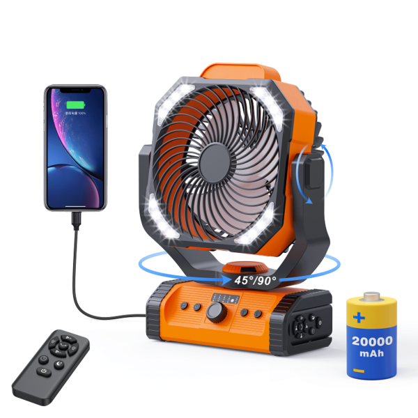 Camping LED Fan