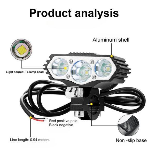 Electric Bike Light F301 4