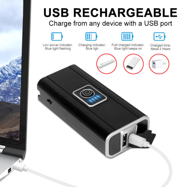USB Bike light set FT 01 2
