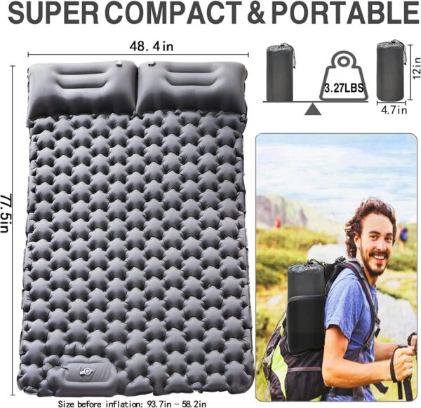 double sleeping pad 6
