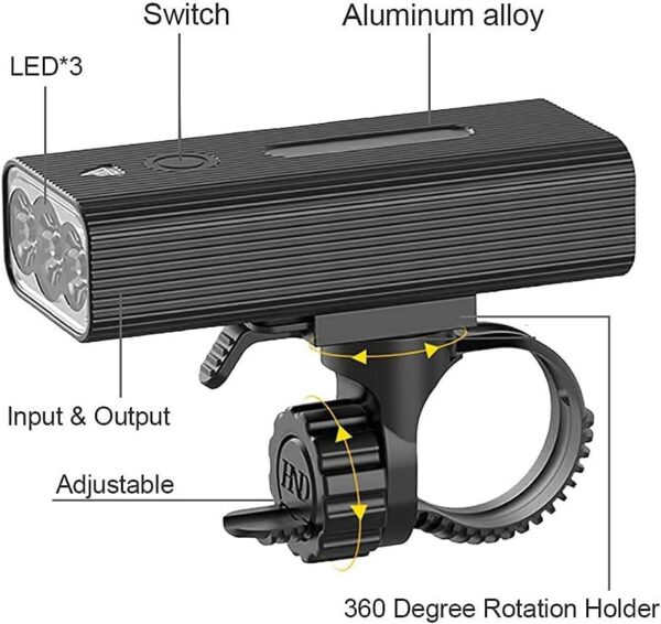USB Bike light 1