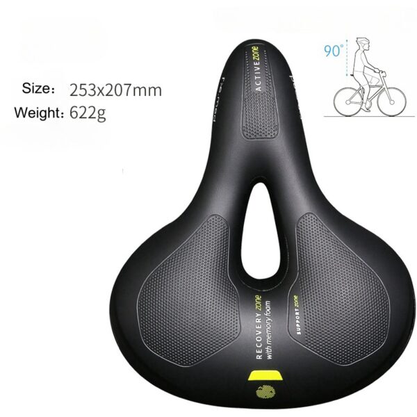 bike seat with memory foam
